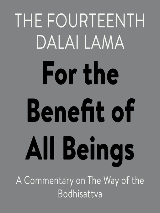 Cover image for For the Benefit of All Beings